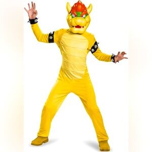 Halloween — Kids Super Mario Bowser Costume (7-8)